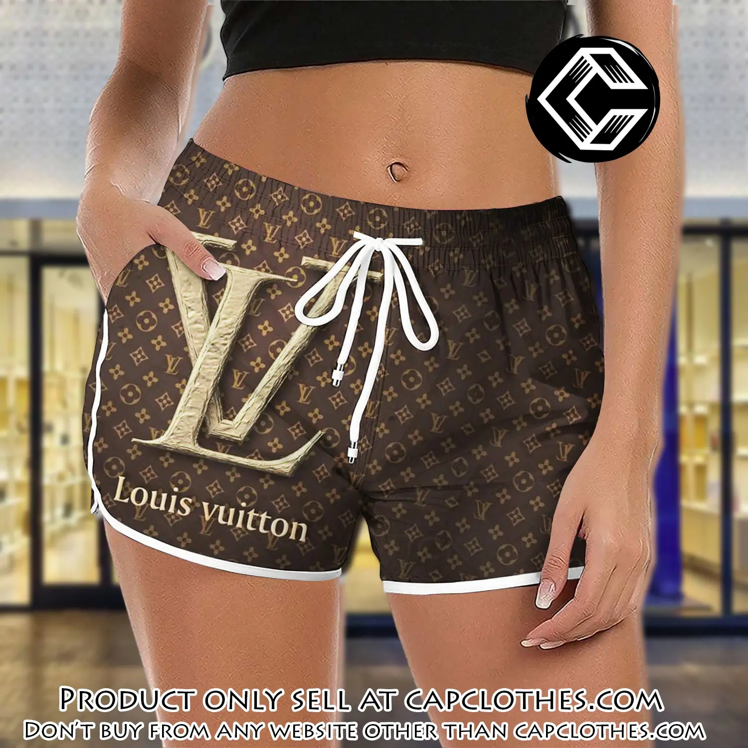 Limited edition lv women shorts lady beach shorts wms1030 cc1913844